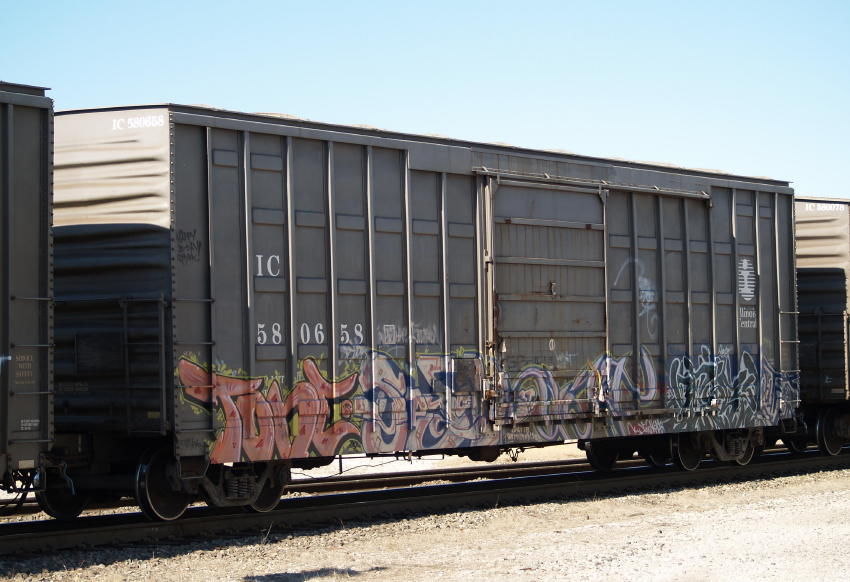 Photo of Illinois Central boxcar #580658