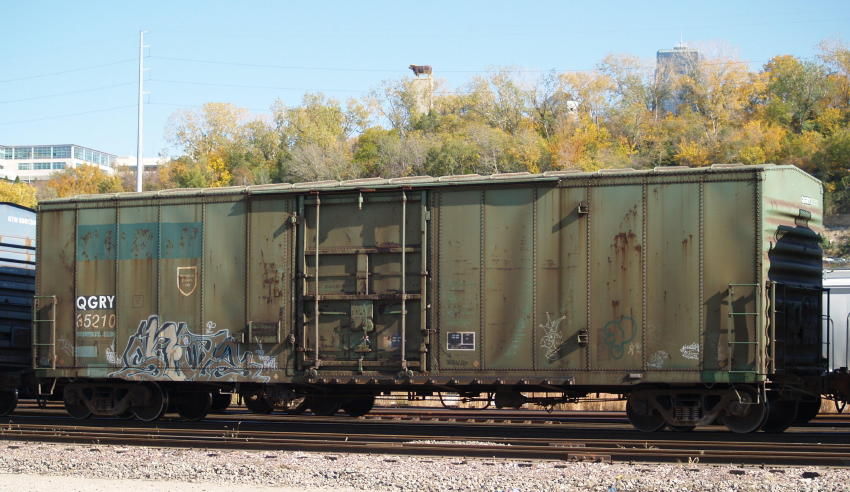 Photo of CP Rail newsprint car #85210