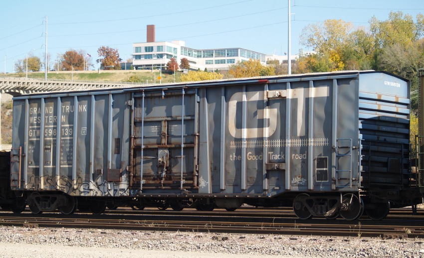Photo of GTW boxcar #598139
