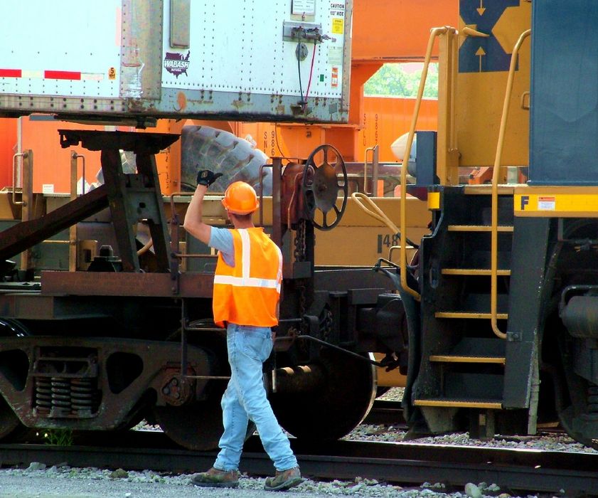 Photo of Marion OH Intermodal Yard  Opening Day #2