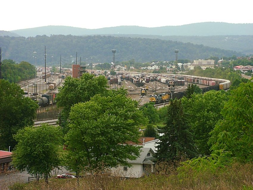 Photo of Wide View of the Cumberland Hump Yard