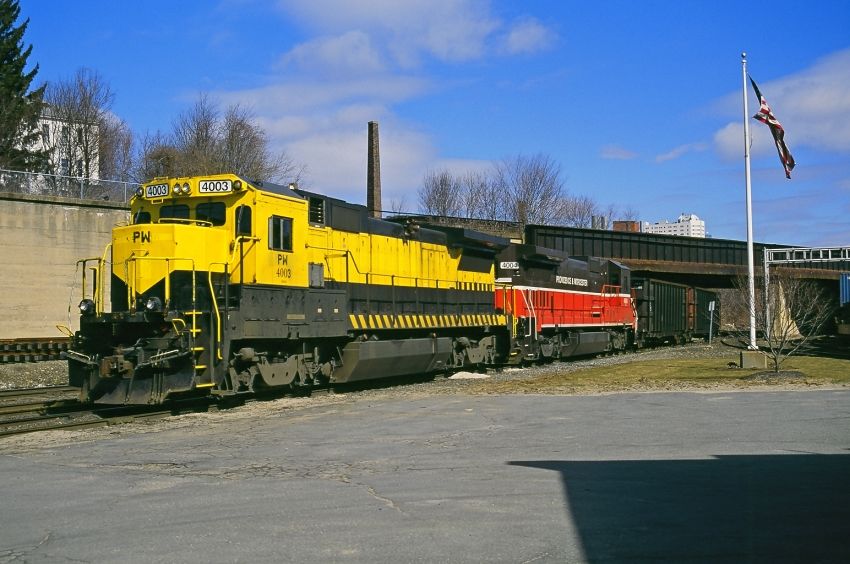 Photo of P&W # 4003 at Worcester MA