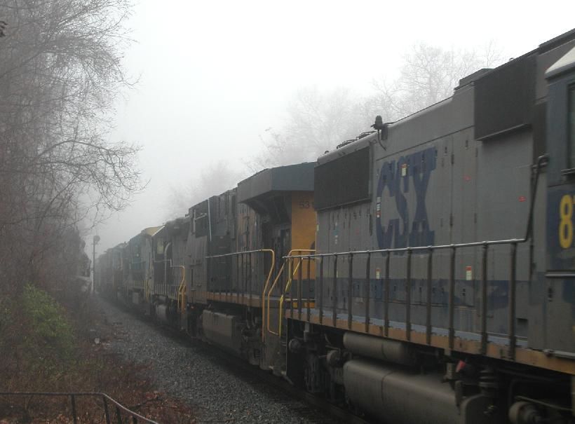 Photo of Q468 Northbound In The Fog