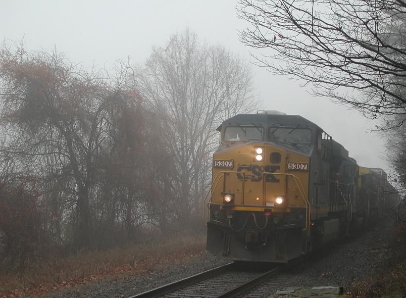 Photo of Q410 Sliding Through The Fog