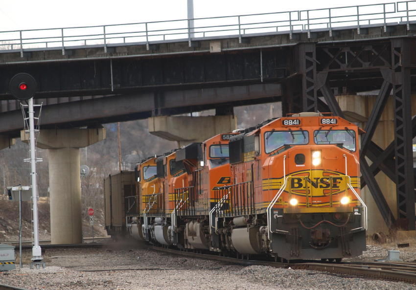 Photo of BNSF coal train