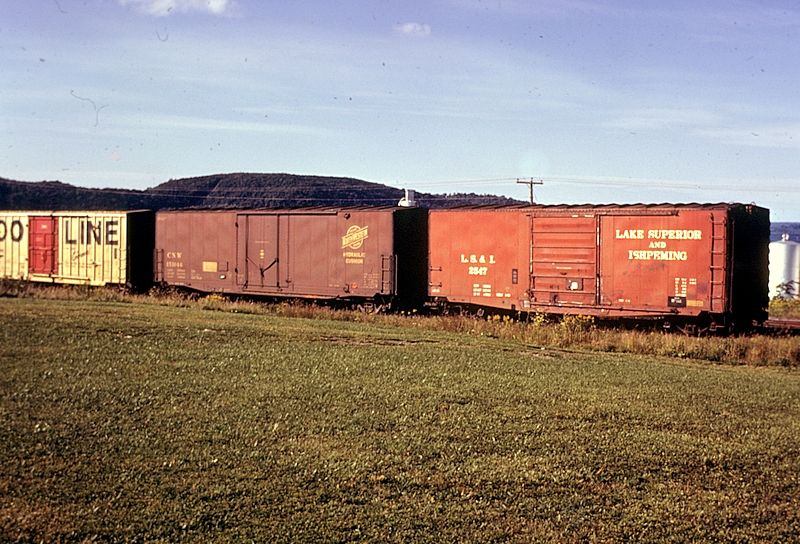 Photo of Boxcars of Michigan's Upper Peninsula