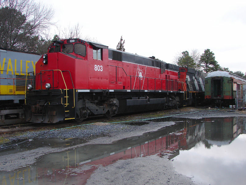 Photo of Southern Railroad of NJ Engine at Winslow Jct. NJ