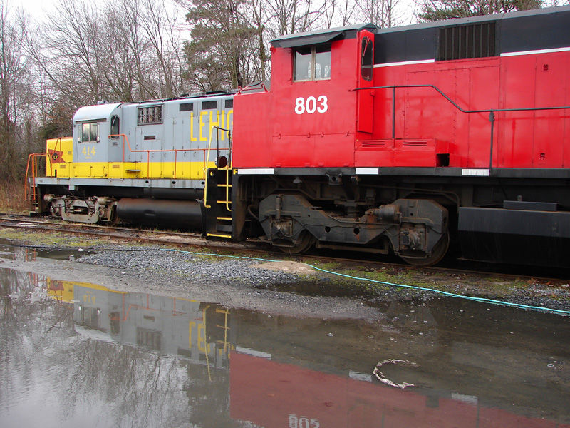 Photo of Southern Railroad of NJ Engines at Winslow Jct. NJ