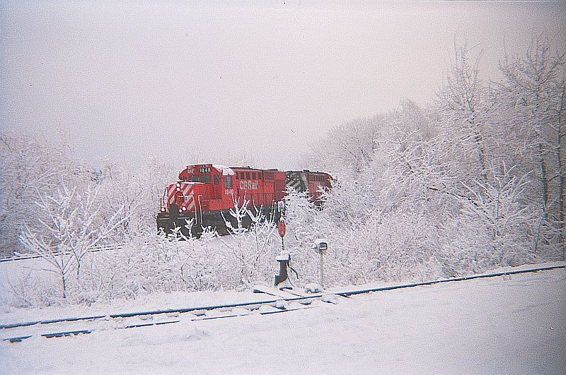 Photo of Canadian Atlantic ( CP Rail ) in New Brunswick