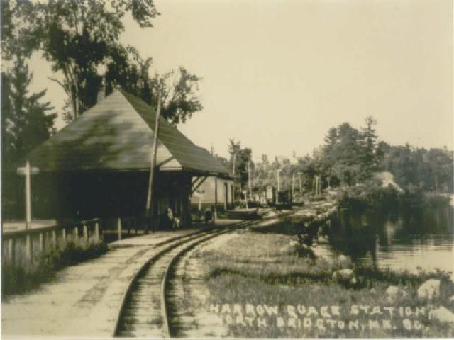Photo of Vintage picture of North Bridgton station
