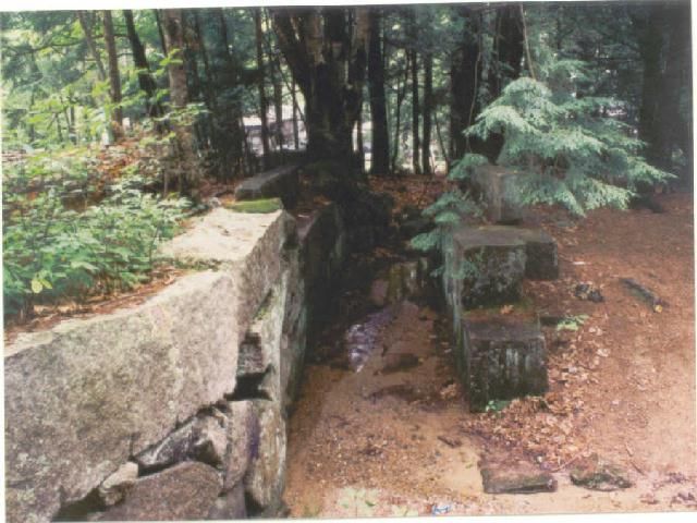 Photo of Small granite culvert on the Harrison branch ROW