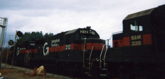 Photo of ST 212 in the old paint