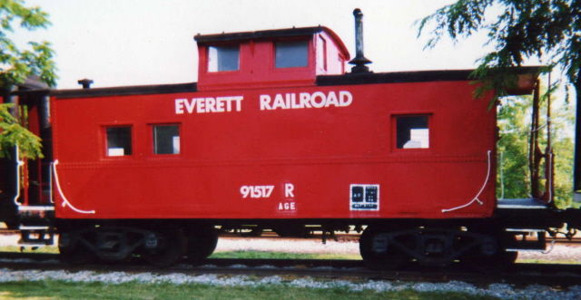 Photo of Everett Railroad Caboose