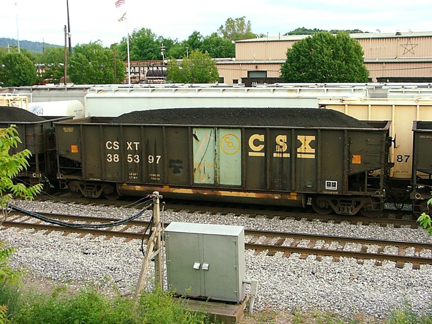 Photo of CSX 385397 with C&O Patch Panel