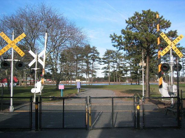 Photo of Edaville Railroad Entrance Signals