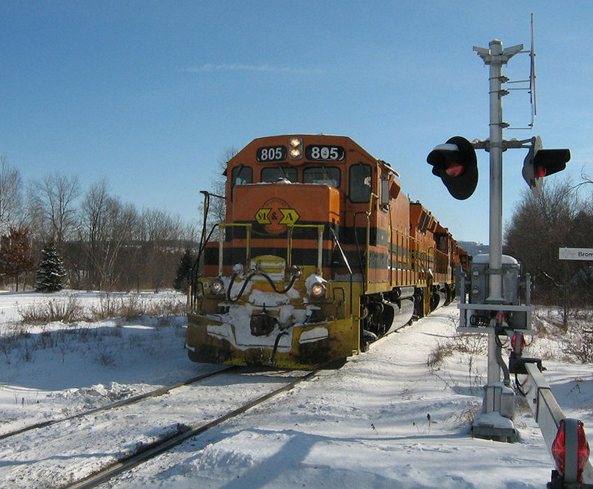 Photo of At the railroad crossing