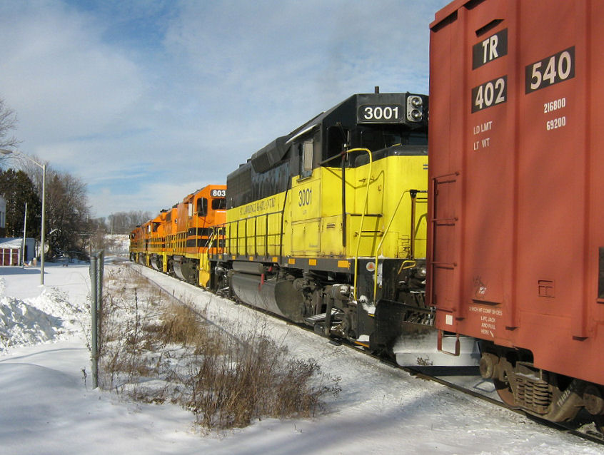 Photo of The five locomotives