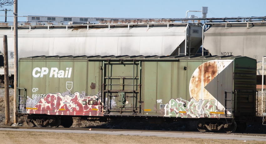 Photo of CP Rail Newsprint Car #85275