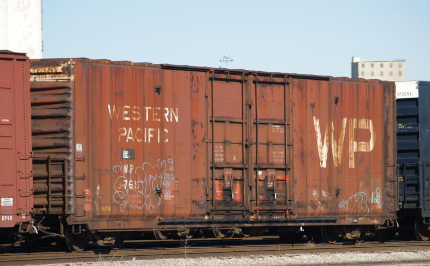 Photo of Western Pacific boxcar #3765