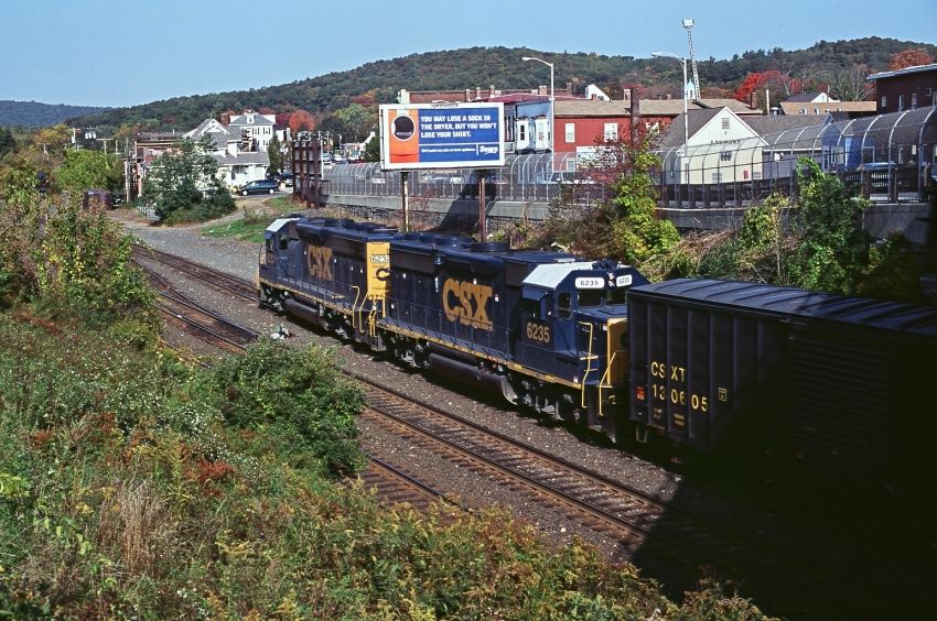 Photo of CSX Local working at Palmer MA