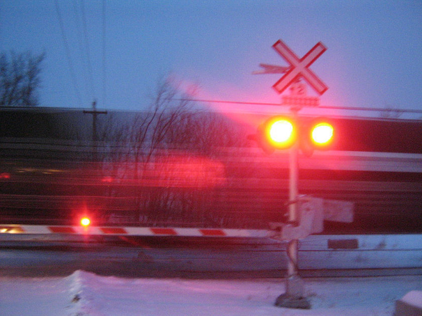 Photo of Freight Train at Brompton railroad crossing