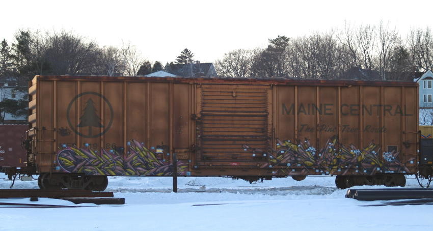 Photo of Maine Central boxcar #31986