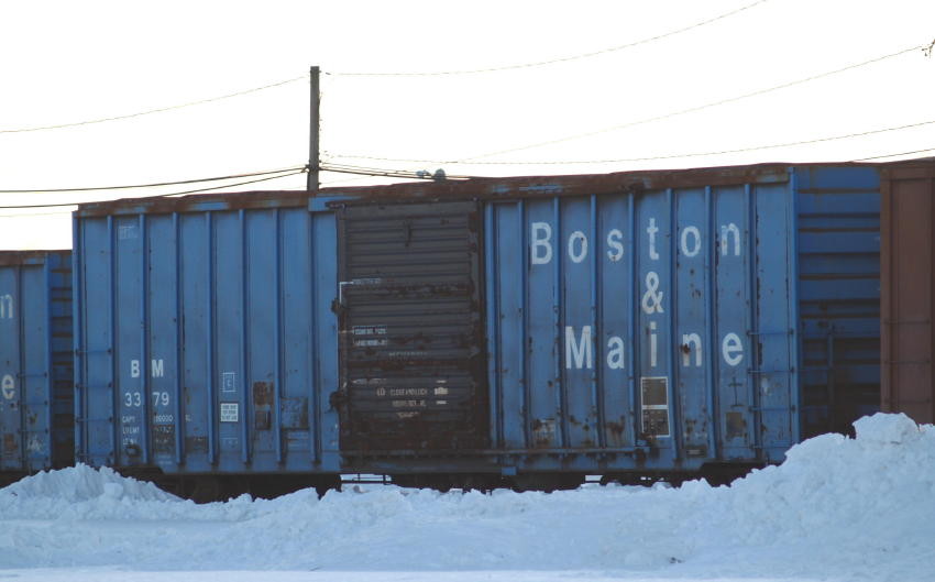Photo of Boston & Maine boxcar #3379