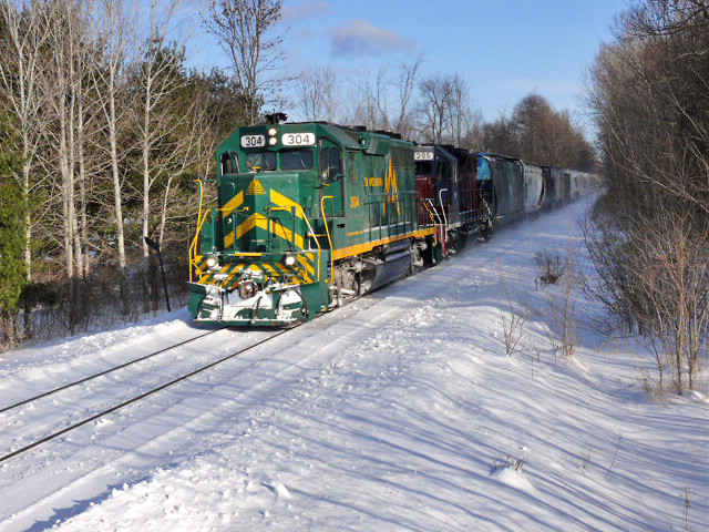 Photo of Vermont Railway Burlington-Middlebury Turn in Charlotte, VT