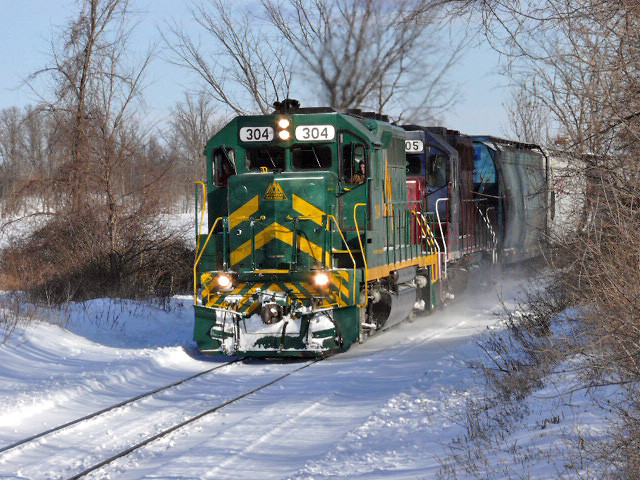 Photo of Vermont Railway Burlington-Middlebury Turn in Ferrisburg, VT