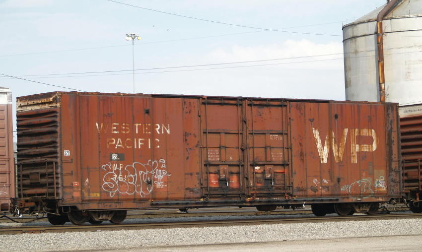 Photo of Western Pacific boxcar #3765