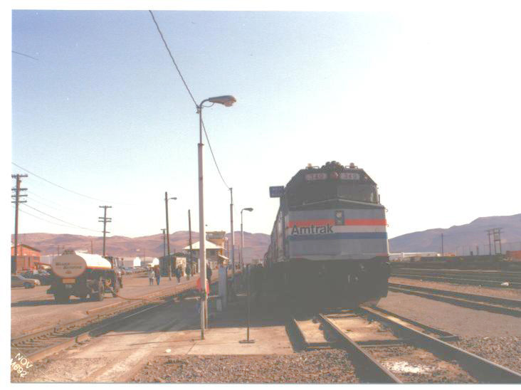 Photo of Amtrak EMD F40PH Engine #349 Somewhere Out There