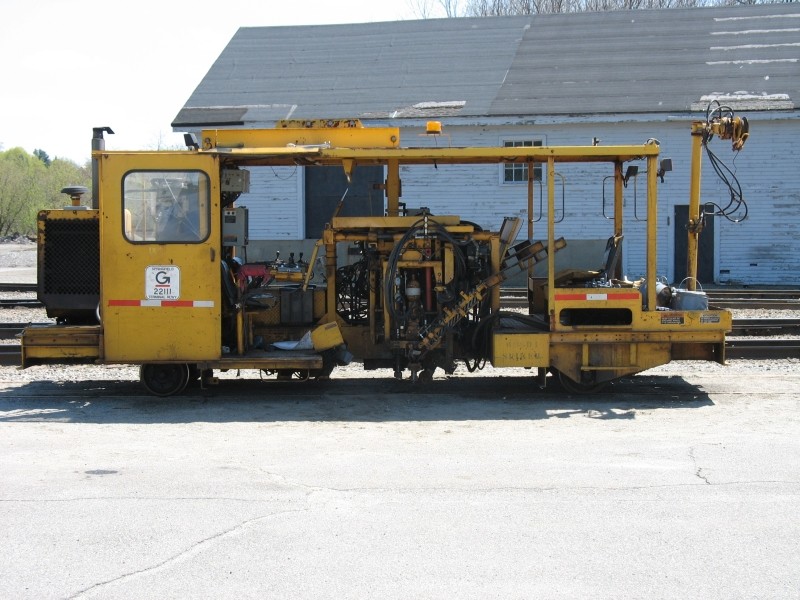 Photo of MOW unit in Waterville Yard