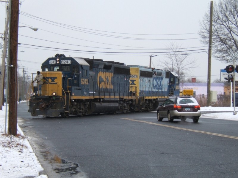 Photo of CSX in Stratford, CT