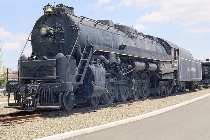 Photo of Reading 4-8-4 at Steamtown