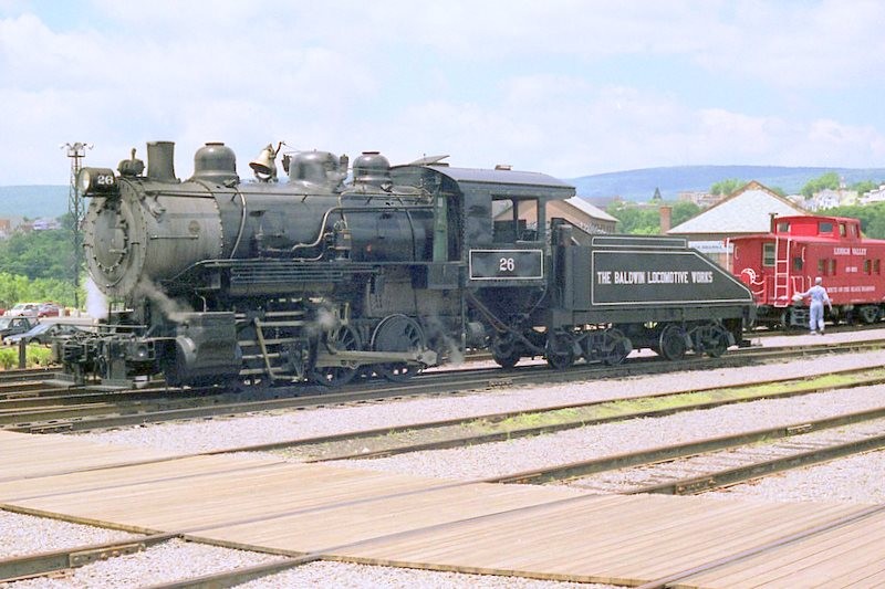 Photo of 0-6-0 at Steamtown