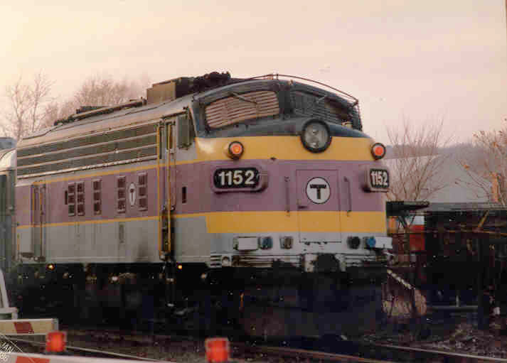 Photo of MBTA Engine #1152