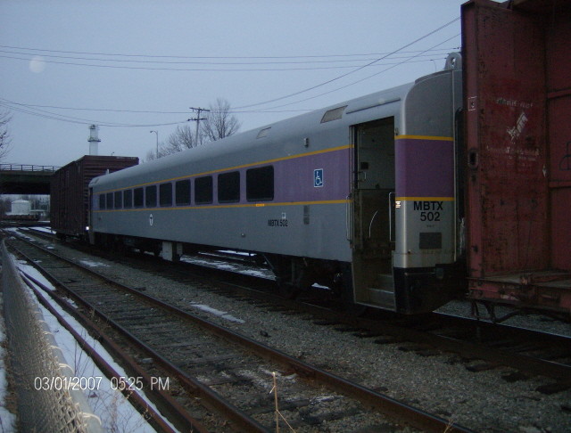 Photo of MBTA 502 on NMED