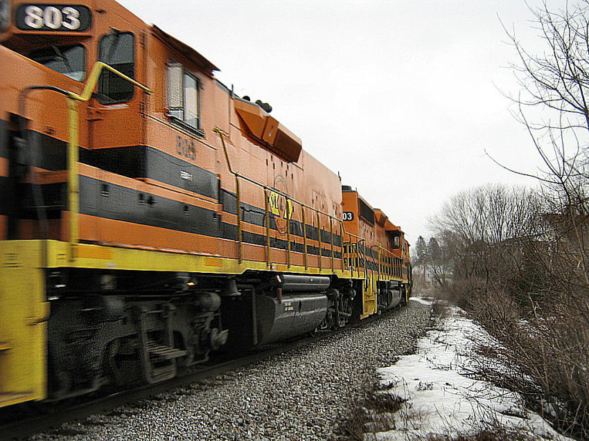 Photo of Locomotives on the Curve at Sherbrooke Que.