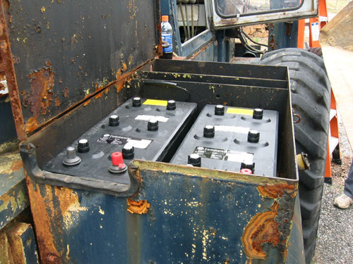 Photo of Battery box RF&P crane