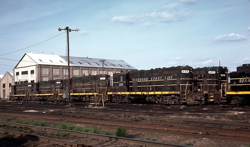 Photo of SCL Railroad @ Rocky Mount, NC in 1979
