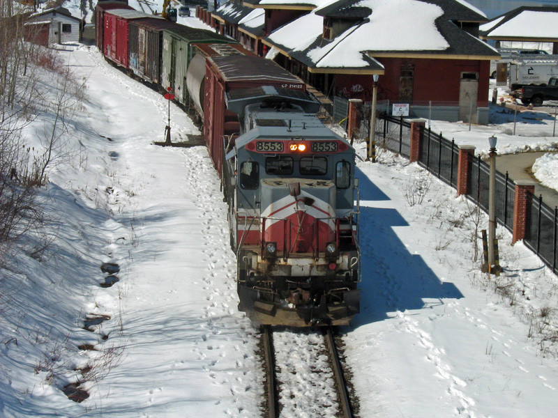 Photo of Switcher Locomotive a Sherbrooke