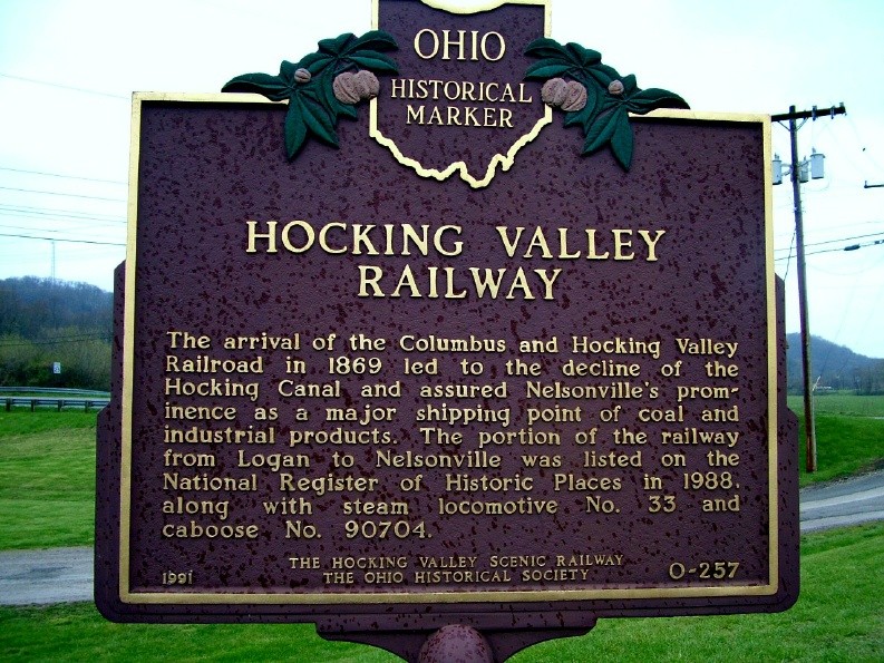 Photo of Hocking Valley Scenic Railway at Nelsonville OH
