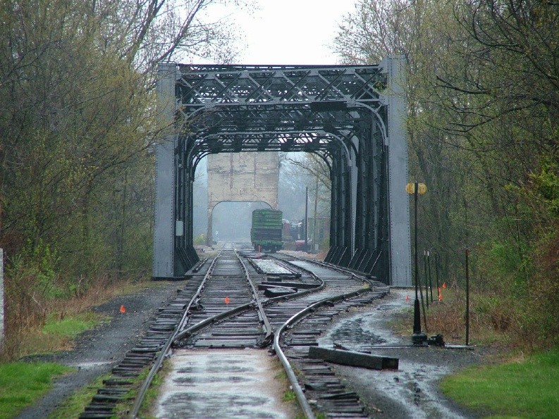 Photo of Hocking Valley Scenic Railway Bridge & Coaling Tower at Nelsonville OH