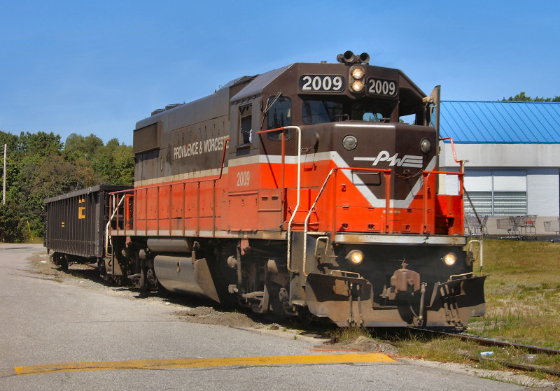 Photo of on the Moshassuck Valley Railroad