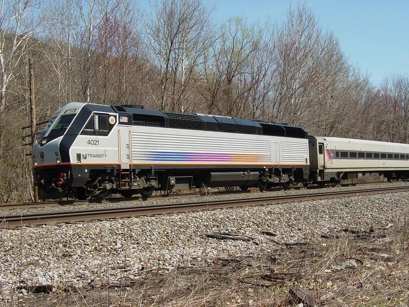 Photo of NJT Train #75 Westbound