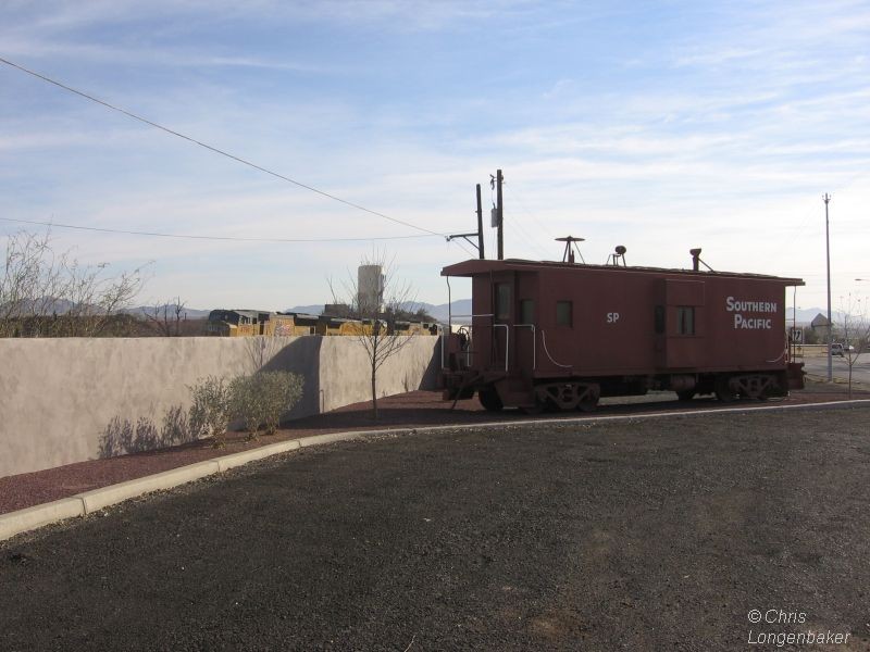 Photo of SP Caboose, UP in Benson, AZ