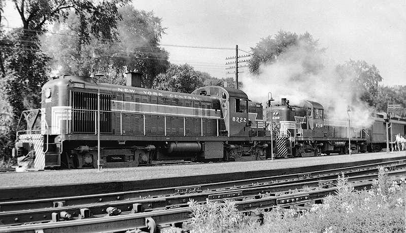 Photo of Alco RS Units at Pittsfield, 1955