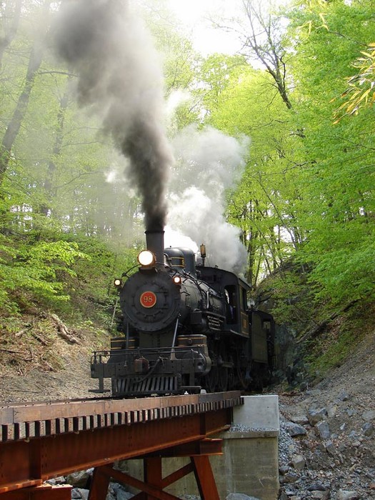 Photo of Steam on the Wilmington & Western Railroad