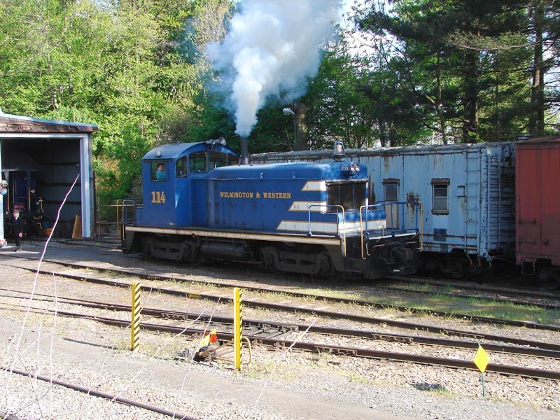 Photo of Wilmington & Western Railroad Switcher