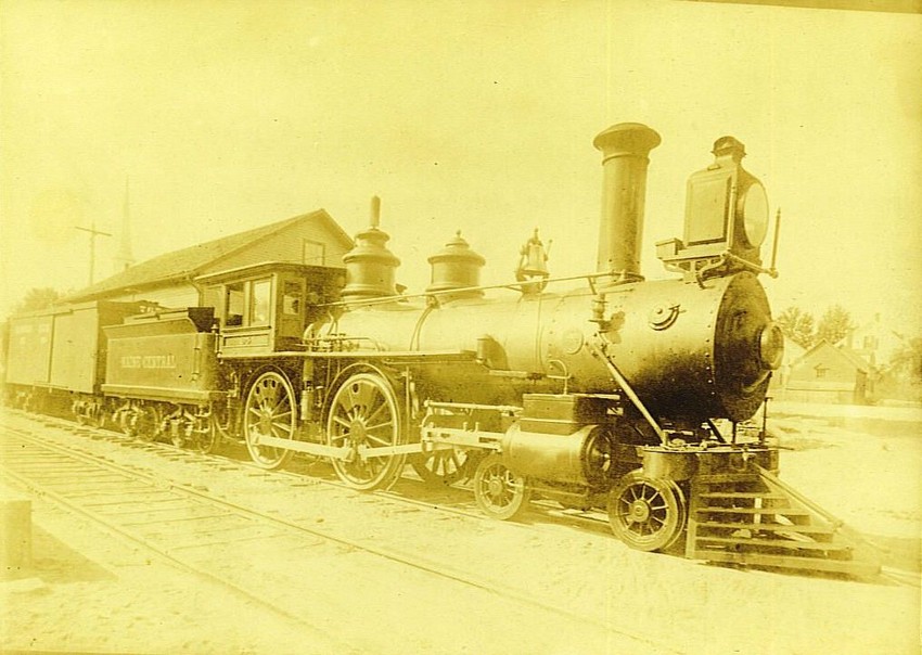 Photo of 4-4-0 Maine Central Steam Locomotive No. 65